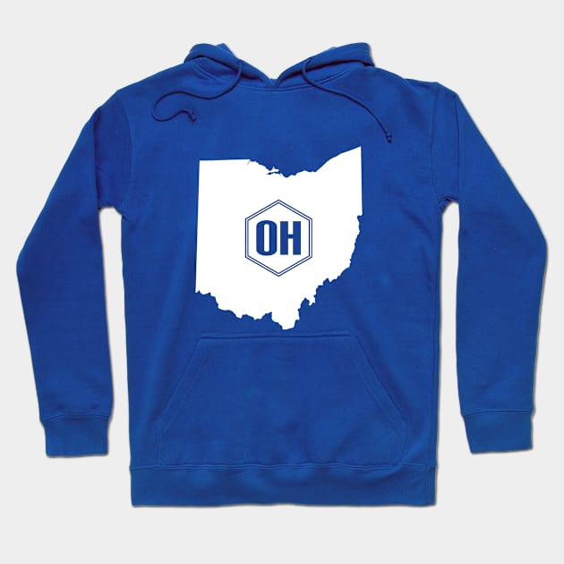 Ohio Homer (White) Hoodie by caknuck